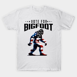 Vote For Bigfoot 2024 T-Shirt